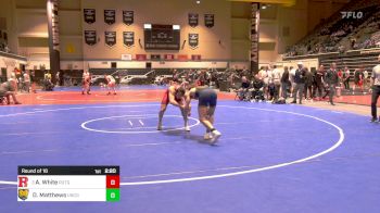 165 lbs Round Of 16 - Anthony White, Rutgers vs Derek Matthews, Northern Colorado