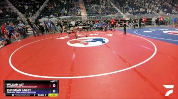 150 lbs 1st Place Match - William Alt, Eastside United Wrestling Club vs Christian Bailey, Touch Of Gold Wrestling Club