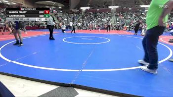 152 lbs Quarterfinal - Landon Pruitt, Beebe Badgers Wrestling Club vs Gavin Harris, Conway High School Wrestling