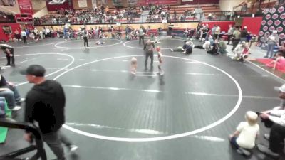 55 lbs 1st Place Match - Wrenley Reynolds, 208 Badgers Wrestling Club vs Ruth Blickle, 208 Badgers Wrestling Club