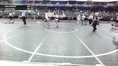 72 lbs Consolation - Kash Riveros, Wichita Training Center vs Liam Dyches, Bartlesville WC