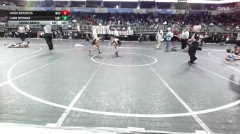 72 lbs Consolation - Kash Riveros, Wichita Training Center vs Liam Dyches, Bartlesville WC