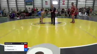 86 kg Round Of 32 - Kodiak Stephens, Beaver Dam Wrestling Regional Training Center vs Fernando Villaescusa, Cyclone Regional Training Center C-RTC