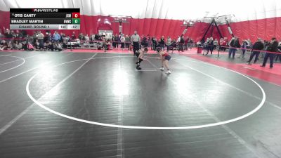 14U Boys - 100 lbs Champ. Round 2 - Otis Canty, JJ's Club Wrestling vs Bradley Martin, Holmen Viking Wrestling Club