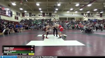126 lbs Round 1 - Elliot Hurley, Independence vs Derek Foht, Dubuque Senior