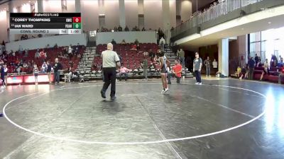 77 lbs Cons. Round 2 - Corey Thompkins, Grizzly Wrestling Club vs Ian Ward, SVWC