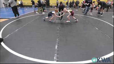 61 lbs Consolation - Byrd Ware, Cleveland Takedown vs Creed Williams, Harrah