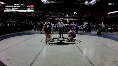 Girls 185 lbs Cons. Semi - Shudean Halkini, Miyamura vs Alissa Deyapp, Farmington