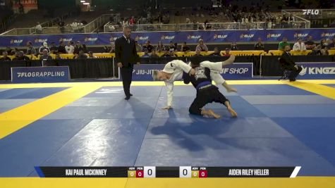 Aiden Riley Heller vs Kai Paul McKinney 2026 Pan Jiu Jitsu IBJJF Championship