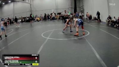 84 lbs Round 3 (3 Team) - Leighton Stoll, Iron Horse vs Colton Boose, Revival Uprising Black