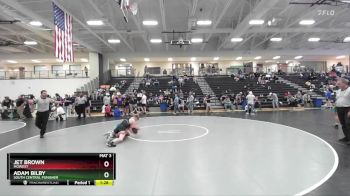 126 lbs 3rd Place Match - Jet Brown, MoWest vs Adam Bilby, South Central Punisher