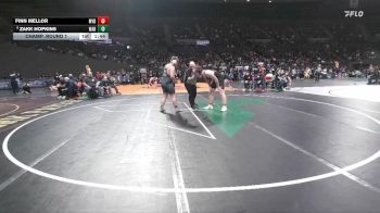 5A Boys 285 lbs Champ. Round 1 - Finn Mellor, Mountain View Boys vs Zakk Hopkins, West Albany Boys