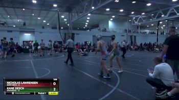 106 lbs Round 3 (10 Team) - Nicholas Lawrensen, Barn Bros vs Kane Desch, Mavericks