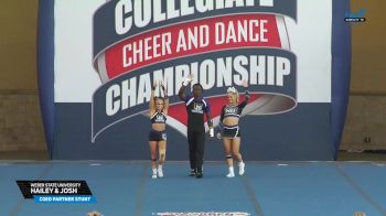Weber State University - Hailey & Josh [2025 Coed Partner Stunt] 2025 NCA & NDA College Nationals