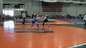 133 lbs Quarterfinal - Vincent Ziccardi, Washington & Lee vs Logan Connolly, St. Vincent College