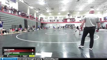 125 lbs Cons. Round 2 - Anthony Sagaris, Lake Erie vs Sam Shafer, Maryville