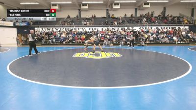 125 lbs 1st Place Match - Nathan Smith, Indianapolis vs Eli Kirk, Central Oklahoma