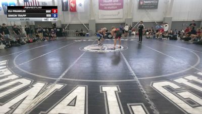 120 lbs Eli Franklin, Montana vs Simon Trapp, North Dakota