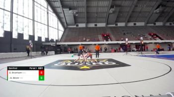 108 lbs Semifinal - Gabriel Beyer, Freedom vs David `Max` Branham, RWC