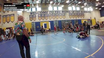 126 lbs Semis & Wb (16 Team) - Kaleb Williams, Alpha Dogs vs Nolan Hardeman, Athens Christian