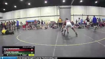 125 lbs Finals (8 Team) - Kyle Montaperto, C2X vs Tyrone Williams, The Glasgow Wrestling Academy