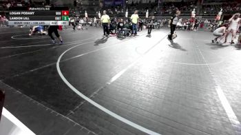 136 lbs 3rd Place - Logan Podany, Iron Horse vs Landon Lill, Unattached