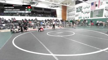 138 lbs Cons. Round 3 - Ricardo Lazcarro, Highland vs Finn Kapsos, Harvard Westlake