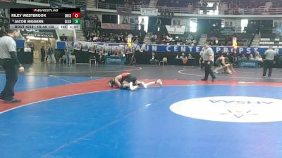 1A-4A 132 Champ. Round 1 - Riley Westbrook, Shoals Christian Schools vs Jacob Biggers, Cleburne County