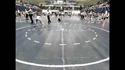 90 lbs Champ. Round 2 - Kyle Warner, Hamburg Hawks vs Raymond Causey, American Dream Wrestling Club