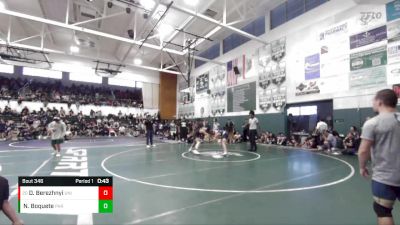 126 lbs Cons. Round 2 - David Berezhnyi, University vs Nathan Boquete, Paramount