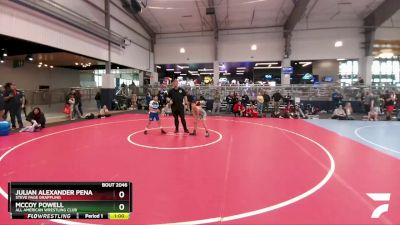 75 lbs Champ. Round 2 - Julian Alexander Pena, Steve Page Grappling vs McCoy Powell, All American Wrestling Club