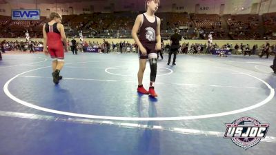 110 lbs Consi Of 8 #2 - Jaxon Fry, Eufaula Ironheads Wrestling Club vs Rowan Cooper, Elgin Wrestling