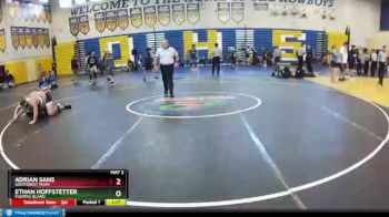 285 lbs Round 2 - Adrian Sans, Southwest Miami vs Ethan Hoffstetter, Fleming Island