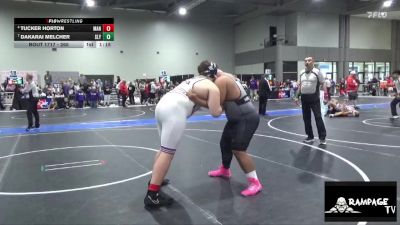 265 lbs Cons. Semi - Tucker Horton, Manhattan vs Dakarai Melcher, Slyfox