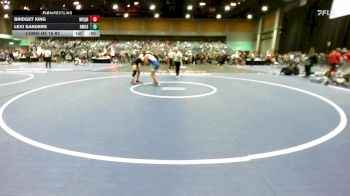 155 lbs Consi Of 16 #2 - Bridget King, McQueen vs Lexi Sanders, Rocky Mountain