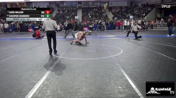 84 lbs Cons. Semi - Jude Miller, Brawlers vs Cooper Romero, WTC
