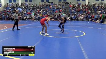 126 lbs Cons. Round 5 - Julian Ruiz, Defiance vs Cohen Lewis, Bowling Green