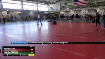 138 lbs Round 3 (4 Team) - Aulani Davis, Indiana INFERNO GOLD vs Mishell Rebisch, Michigan Revolution Blue