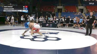 175 lbs Cons. Sub-rd Of 64 - Josh Strago, WA vs Darian Jacobs, MI