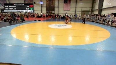 138 lbs Rr Rnd 3 - Dom Marengo, The Asylum Black vs Jake Sobylak, Hammer Wrestling Club
