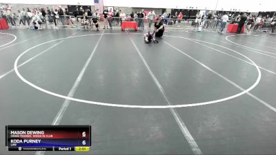 74 lbs Cons. Round 3 - Porter Stanek, LAW vs Luke Kidder, Hartford Wrestling Club