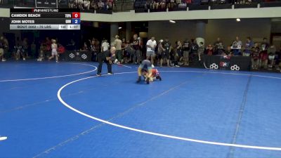 75 lbs Champ. Rd Of 32 - Camden Beach, Team PA vs John Motes, Gold Rush Wrestling