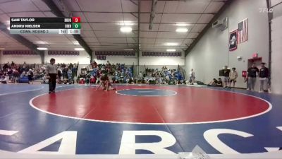 144 lbs Cons. Round 2 - Sam Taylor, Douglas vs Andru Nielsen, Sheridan