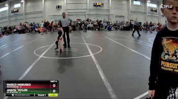 48 lbs Round 1 (8 Team) - Marco Marusko, ROUGHHOUSE vs Anson Taylor, 84 Athletes