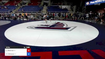 157 lbs Rnd Of 64 - Caleb Sharron, NV vs Cael Gilmore, OH