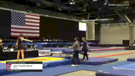 John Franklin Comer - Double Mini Trampoline, MTGA - 2021 USA Gymnastics Championships