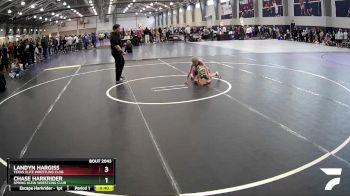65 lbs Champ. Round 2 - Chase Harkrider, Spring Klein Wrestling Club vs Landyn Hargiss, Texas Elite Wrestling Club