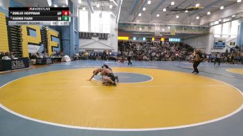 132 lbs Champ. Round 1 - Kaden Farr, Delmar Junior-Senior H S vs Emilio Hoffman, Appoquinimink