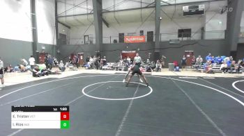 144 lbs Quarterfinal - Ethan Tristan, Victory Wrestling-Central WA vs Isaiah Rios, Bad Boys Wrestling