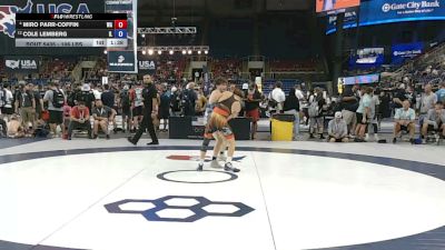 106 lbs 5th Place Match - Miro Parr-Coffin, Washington vs Cole Lemberg, Illinois